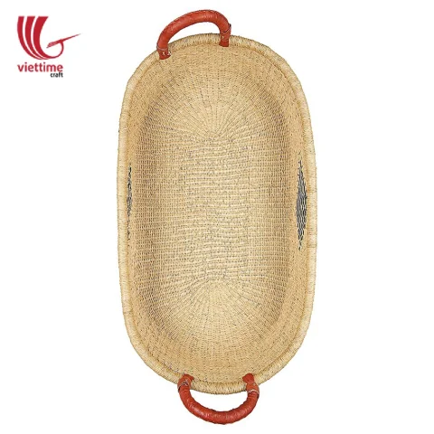 Seagrass Baby Changing Basket