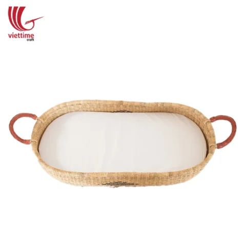 Seagrass Baby Changing Basket