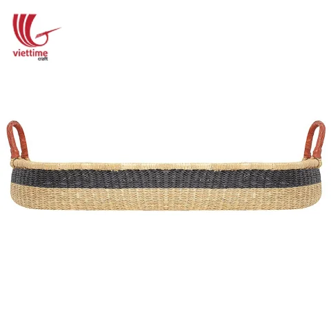Seagrass Baby Changing Basket