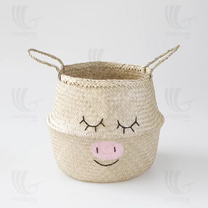 Seagrass Belly Basket
