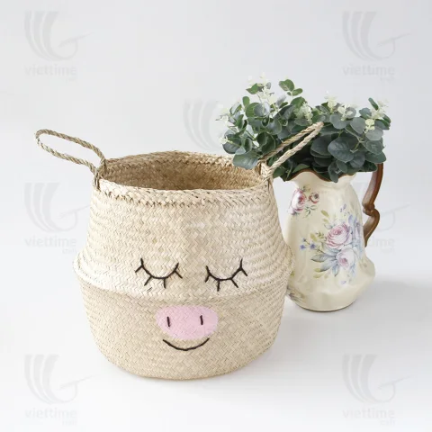 Seagrass Belly Basket
