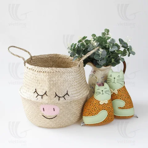 Seagrass Belly Basket