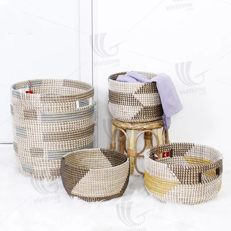 Seagrass Storage Basket Set