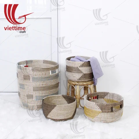Seagrass Storage Basket Set