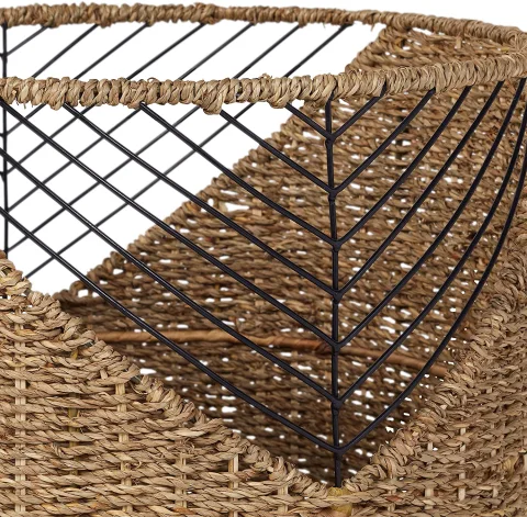 Seagrass Laundry Basket Set