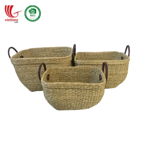 Seagrass Storage Basket Set