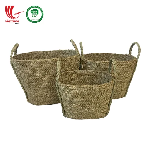 Seagrass Storage Basket Set