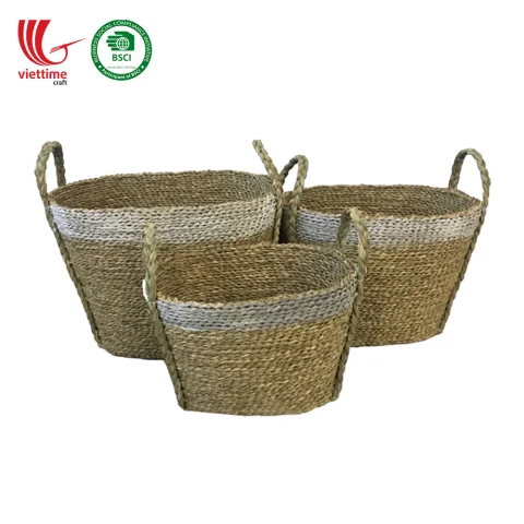 Seagrass Storage Basket Set