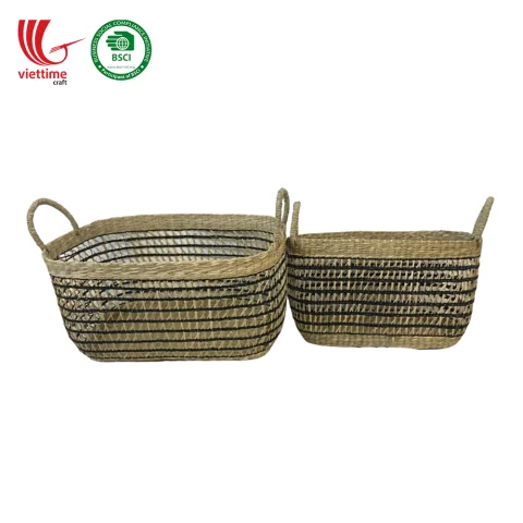 Seagrass Storage Basket Set