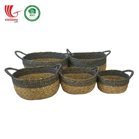 Seagrass Storage Basket Set