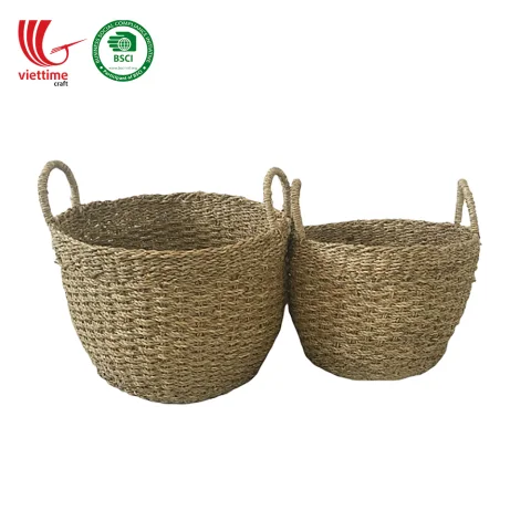 Seagrass Storage Basket Set