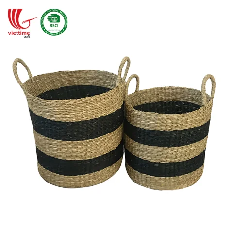 Seagrass Storage Basket Set