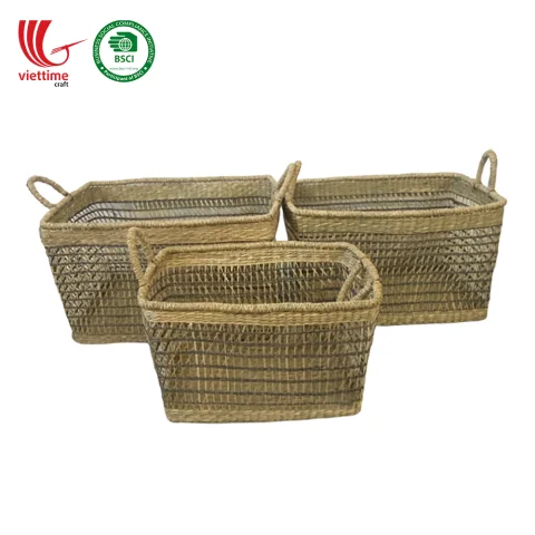 Seagrass Storage Basket Set