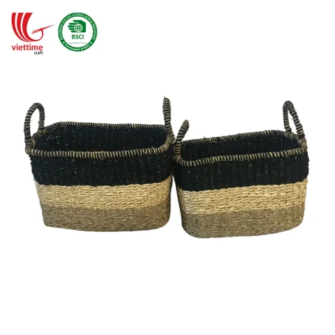 Seagrass Storage Basket Set