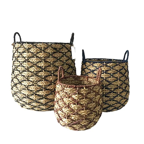 Seagrass Laundry Basket set