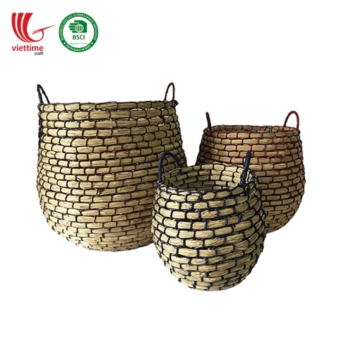 Seagrass Laundry Basket set