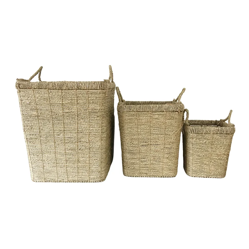 Seagrass Storage Basket Set