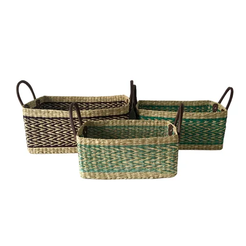 Seagrass Storage Basket Set