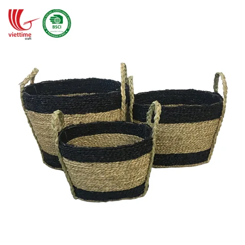 Seagrass Storage Basket Set
