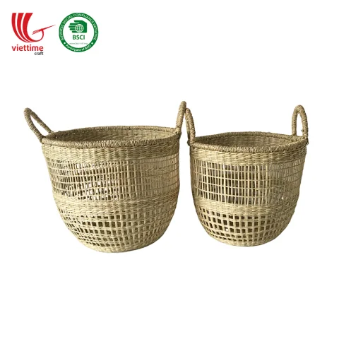 Seagrass Storage Basket Set