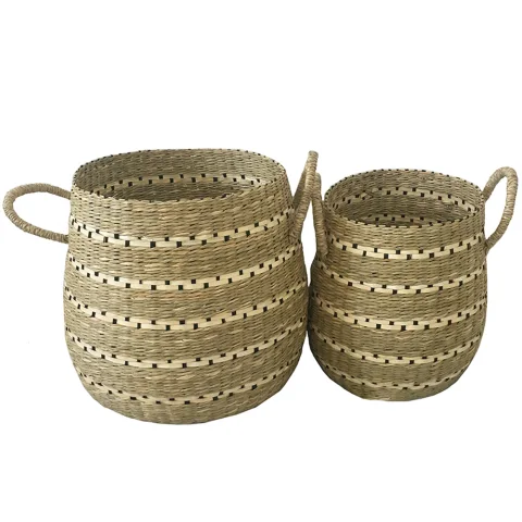 Seagrass Storage Basket Set