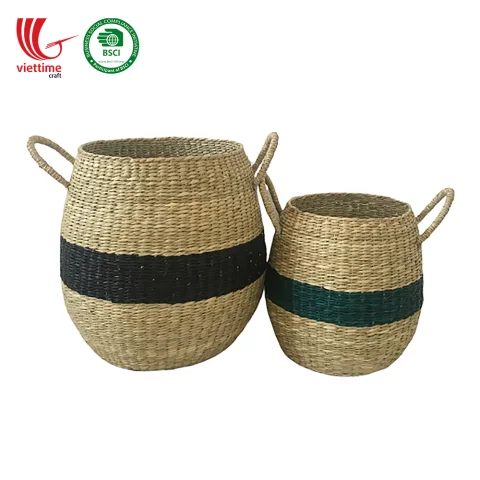 Seagrass Storage Basket Set