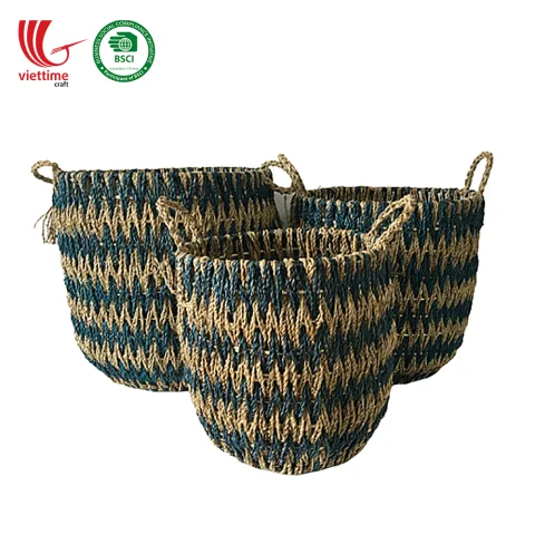 Seagrass Storage Basket Set