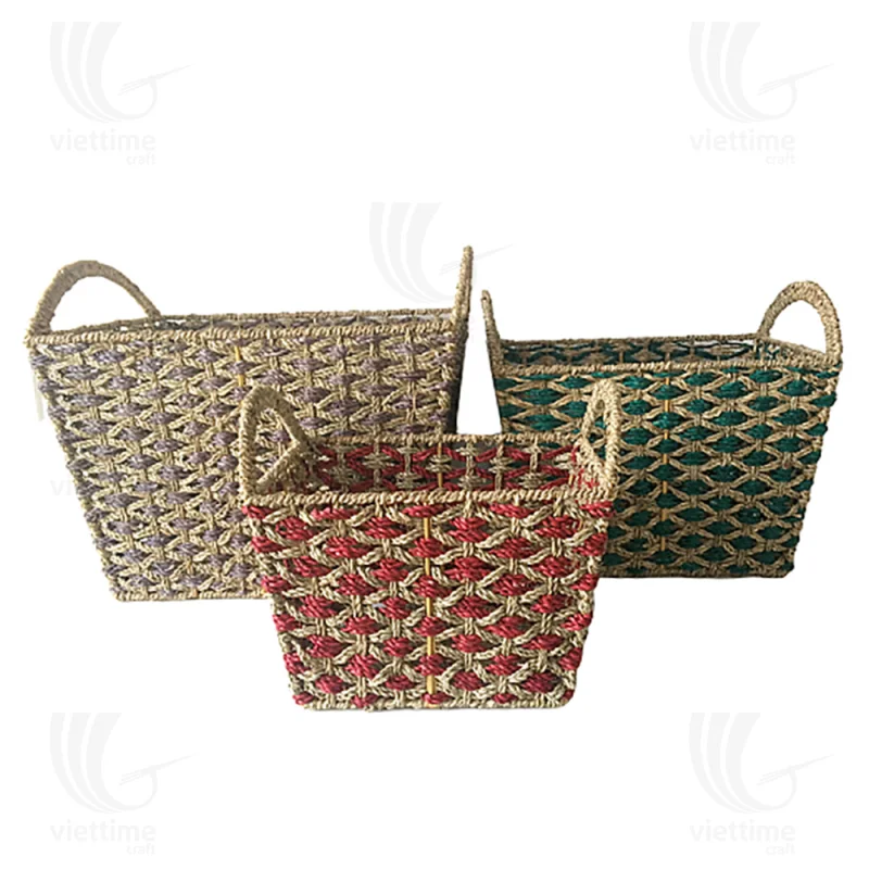 Seagrass Storage Basket SET