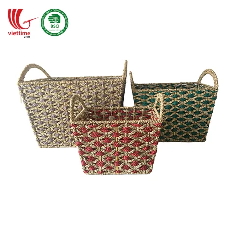Seagrass Storage Basket SET