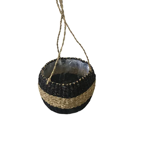 Seagrass Hanging Planter