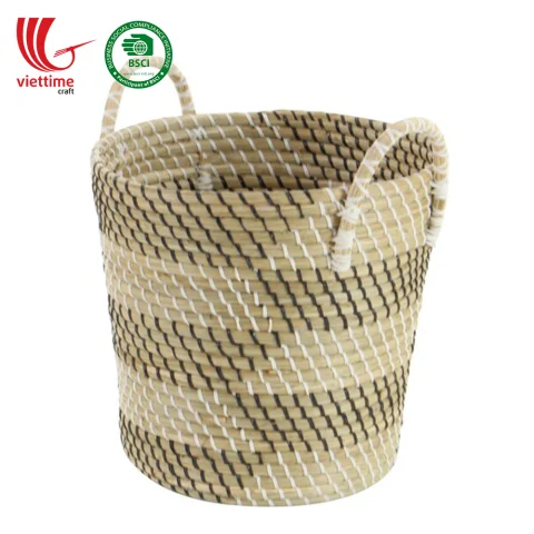 Seagrass Laundry Basket Set