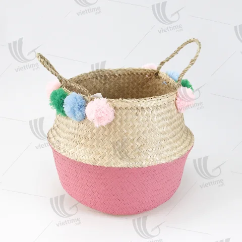 Seagrass Belly Basket