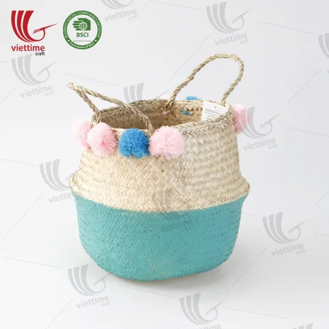 Seagrass Belly Basket