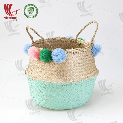 Seagrass Belly Basket