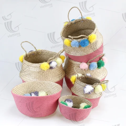 Seagrass Belly Basket