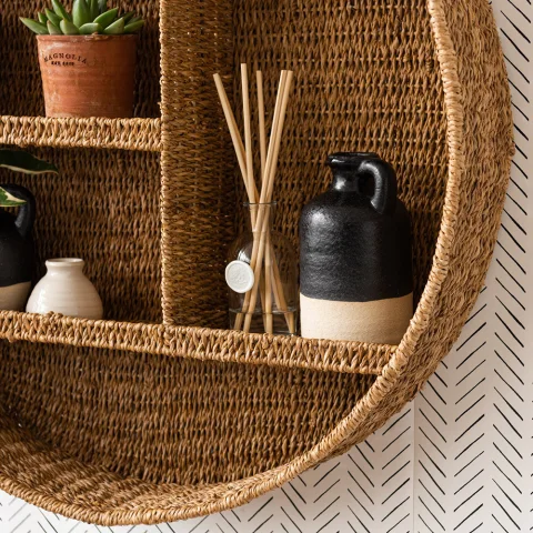 Seagrass Wall Shelf