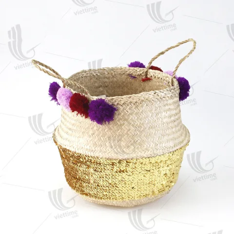 Seagrass Belly Basket