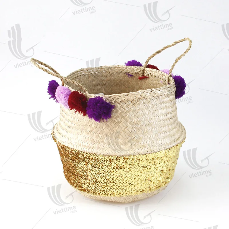 Seagrass Belly Basket