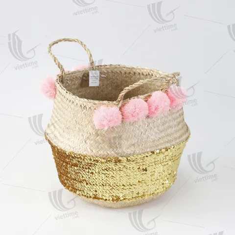 Seagrass Belly Basket