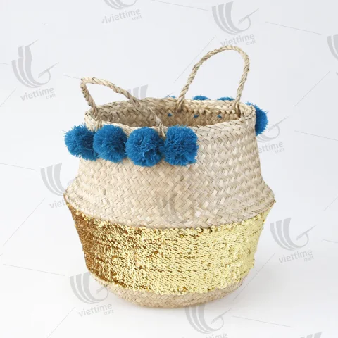 Seagrass Belly Basket