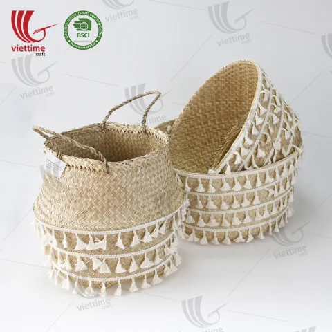 Seagrass Belly Basket
