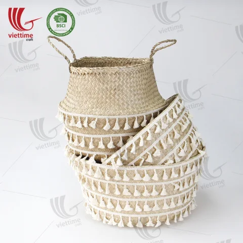 Seagrass Belly Basket