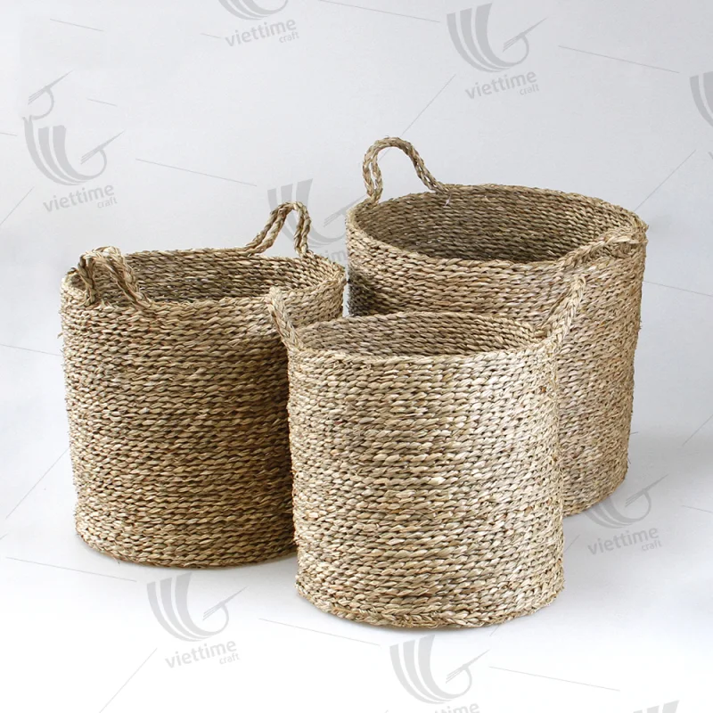 Seagrass Storage Basket Set