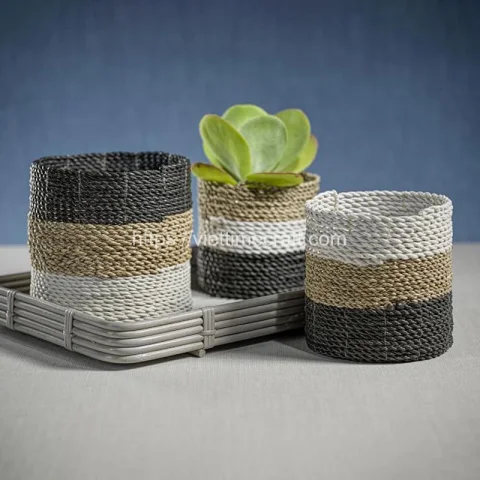 Seagrass Plant Holder Set