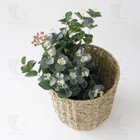 Seagrass Pot Plant Holder Set