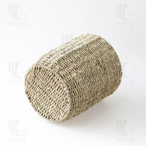 Seagrass Pot Plant Holder Set