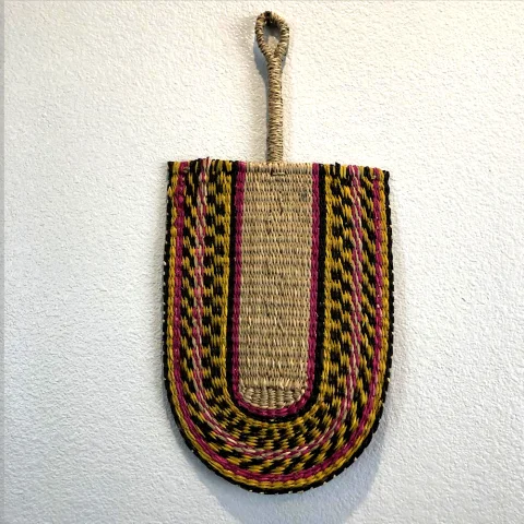 Seagrass Fan Decor
