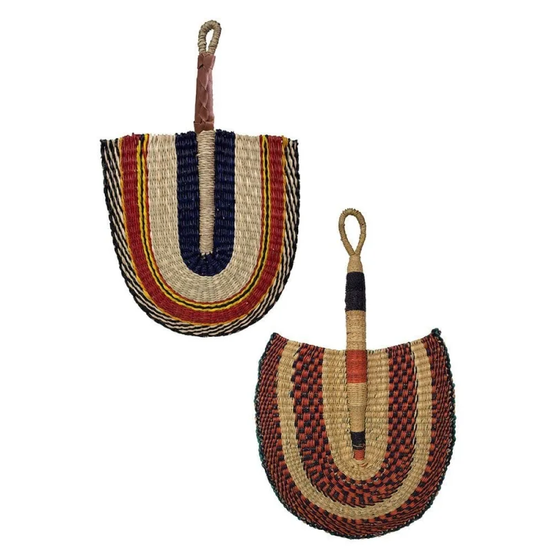 Seagrass Fan Decor