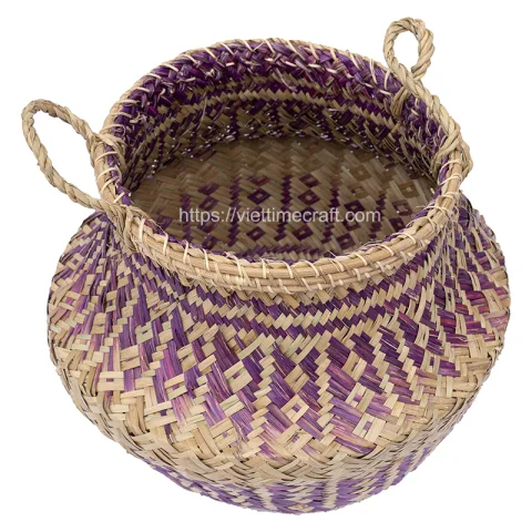Seagrass Belly Basket