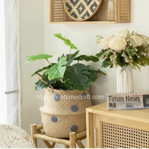 Seagrass Belly Basket – C00581